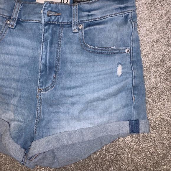Garage Juniors Premium Blue Jean shorts size 3 - Picture 6 of 11